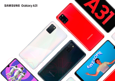 Смартфон Samsung Galaxy A31 128GB / SM-A315FZKVSER (черный)