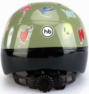 Защитный шлем Happy Baby Stonehead 50003 (S, зеленый)