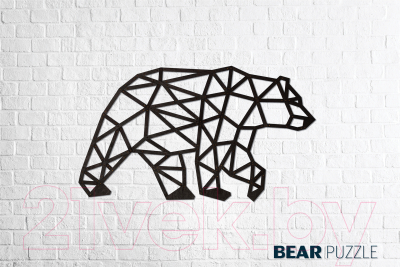 Декор настенный EWA Медведь