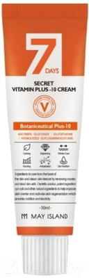 

Крем для лица May Island, 7 Days Secret Vita Plus-10 Cream витаминизированный
