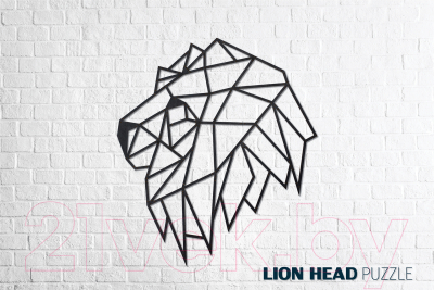 Декор настенный EWA Голова льва