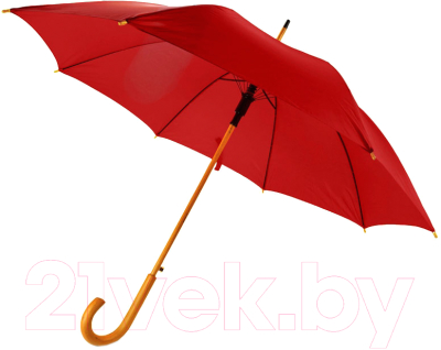 Зонт-трость SunShine Arwood 8003.05 (дерево/красный)