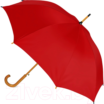 Зонт-трость SunShine Arwood 8003.05 (дерево/красный)