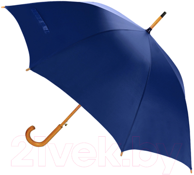 Зонт-трость SunShine Arwood 8003.03 (дерево/синий)