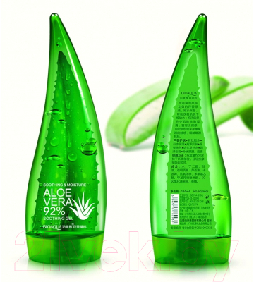 Гель для тела Bioaqua Увлажняющий с натуральным соком Aloe Vera и гиалуроновой кислот. (160мл)