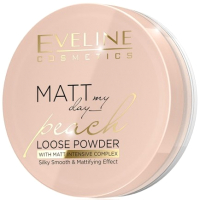 Пудра рассыпчатая Eveline Cosmetics Matt My Day Loose Powder Peach (6г) - 