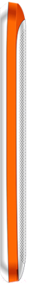 Мобильный телефон Strike A10 (белый/оранжевый)
