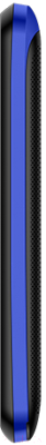 Мобильный телефон Strike A10 (черный/синий)