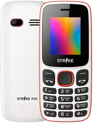 Мобильный телефон Strike P10 (белый)