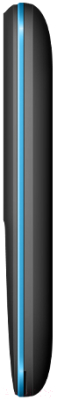 Мобильный телефон Strike P10 (черный/синий)