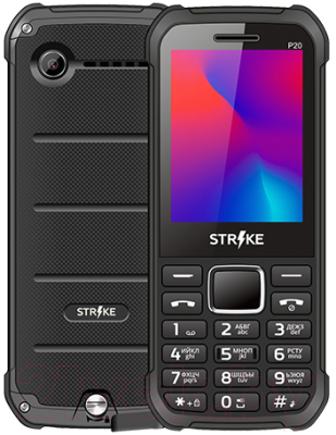 Мобильный телефон Strike P20 (черный)