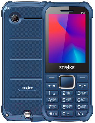 Мобильный телефон Strike P20 (темно-синий)