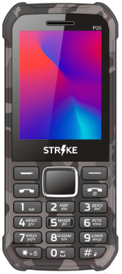 Мобильный телефон Strike P20 (зеленый)