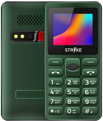 Мобильный телефон Strike S10 (зеленый)