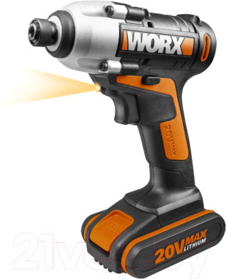 

Аккумуляторный винтоверт Worx, WX290.1