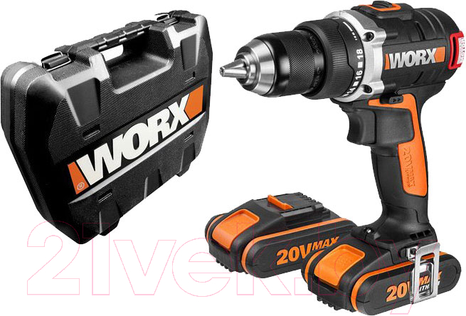 Аккумуляторная дрель-шуруповерт Worx BL WX175