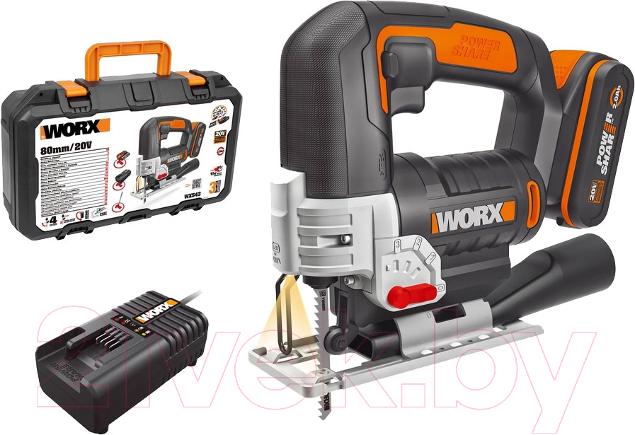 Электролобзик Worx WX543