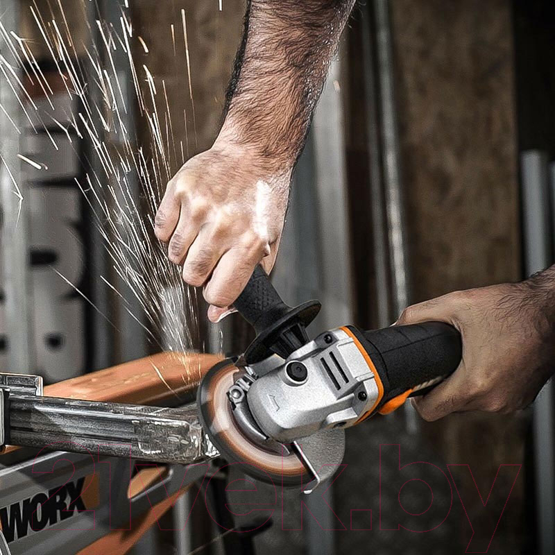 Угловая шлифовальная машина Worx WX803.9