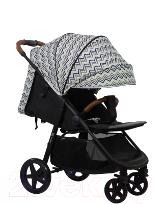 Изображение товара Детская прогулочная коляска Farfello Zigzag / Z (синий)