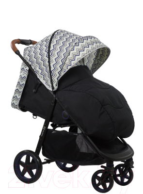 Изображение товара Детская прогулочная коляска Farfello Zigzag / Z (синий)