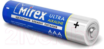 Комплект батареек Mirex R03 (AAA) / LR03-M10 (10шт)
