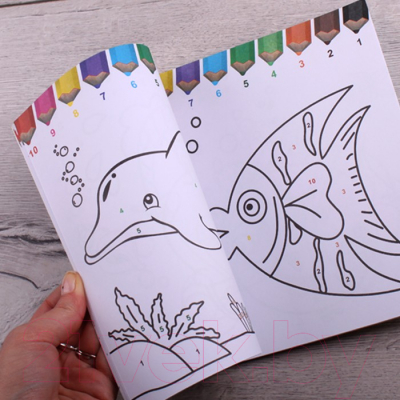 Раскраска Darvish В аквариуме / DV-9391