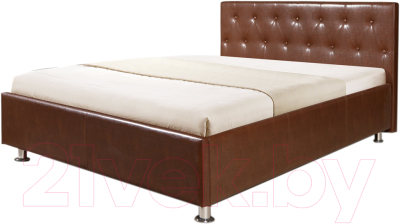 Двуспальная кровать ФорестДекоГрупп Софи-3 200x160 (коричневый)