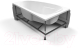 Миниатюра изображения товара Ванна акриловая Cersanit Joanna 150x95 R (с каркасом)
