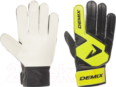 Перчатки вратарские Demix DG50KEO110 (р-р 10, желтый)