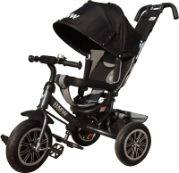 

Трехколесный велосипед с ручкой BMW Trike, 3 колеса / BMW-N1210-Black