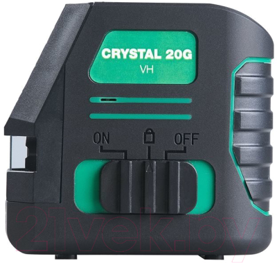 Лазерный нивелир Fubag Crystal 20G VH Set / 31627 (зеленый луч)