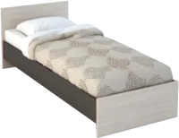 Односпальная кровать Rikko Бася КР554 80х200 (венге/дуб атланта) - 