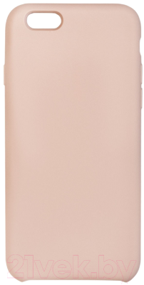 Чехол-накладка Volare Rosso Soft Suede для iPhone 6/6S (розовый песок)
