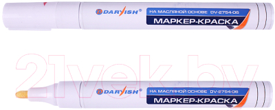Маркер строительный Darvish DV-2754-06 (белый)