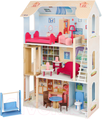 Кукольный домик Paremo Грация с мебелью / PD315-03