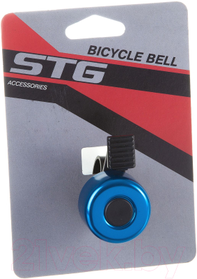 Звонок для велосипеда STG 11А-09 / Х82739 (синий)