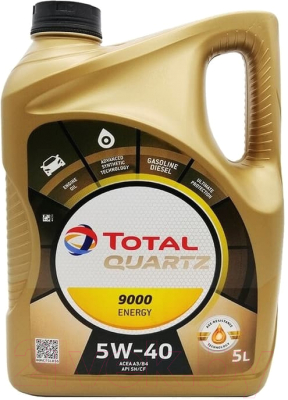 Моторное масло Total Quartz 9000 Energy 5W40 / 213697 (5л)
