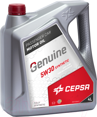Моторное масло Cepsa Genuine Synthetic 5W30 / 512563690 (4л)