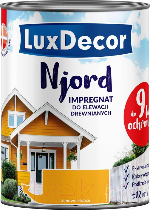 Краска LuxDecor Njord Зимнее солнце