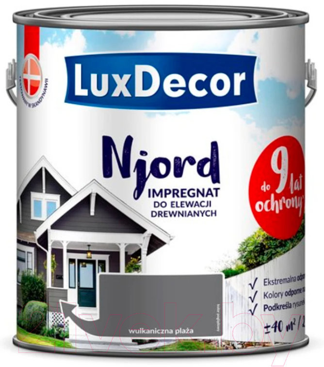 Краска LuxDecor Njord Вулканический пляж (2.5л)