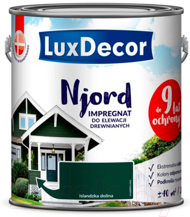 Краска LuxDecor Njord Исландская долина (2.5л)