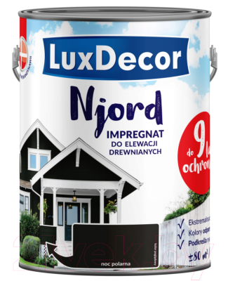 Краска LuxDecor Njord Полярная ночь (5л)