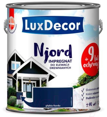 

Краска LuxDecor, Синий, Njord Далекий фьорд