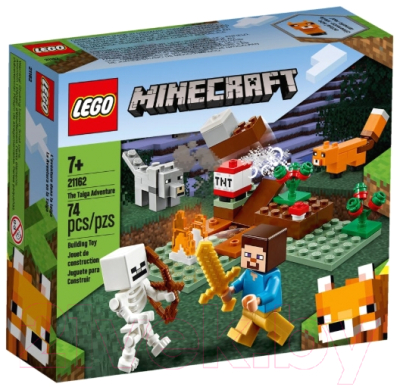 Конструктор Lego Minecraft Приключения в тайге 21162