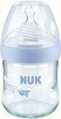 Бутылочка для кормления NUK Nature Sense / 10747088 (голубой)