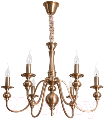 Люстра Arte Lamp Passoni A6097LM-6PB