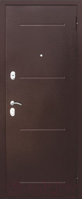 Входная дверь Гарда 7.5 Антик/венге (96x205, правая)