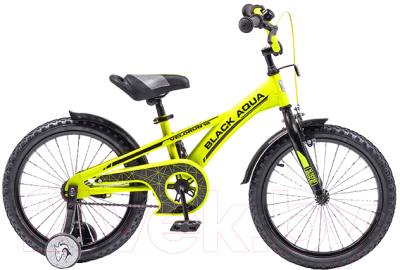 Детский велосипед Black Aqua Velorun 16 KG1619 (лимонный)