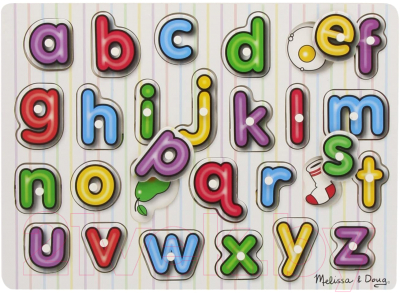 

Развивающий игровой набор Melissa & Doug, Английский алфавит / 13272