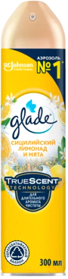 Освежитель воздуха Glade Сицилийский лимонад и мята (300мл)